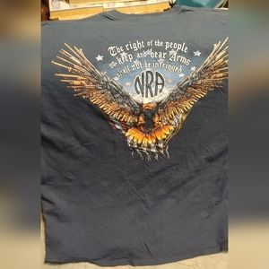 Mens NRA 2nd Amendment Eagle Design Tee